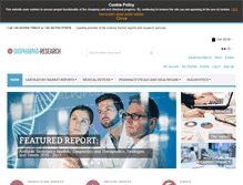 Tablet Screenshot of biopharma-research.com